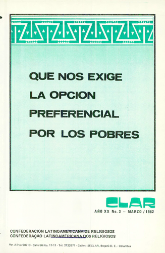 Boletín CLAR No 3 de 1982 