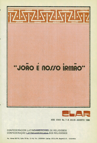 Boletín CLAR No 7-8 de 1980