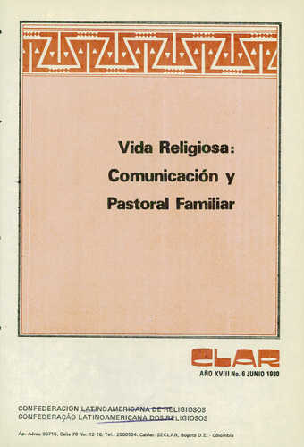 Boletín CLAR No 6 de 1980