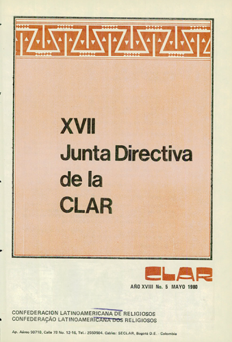 Boletín CLAR No 5 de 1980