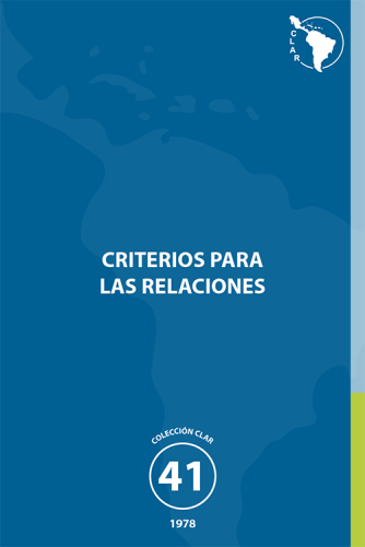 41. Criterios para las relaciones entre obispos y religiosos en la Iglesia